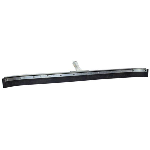 The Brush Man 36” Curved End Floor Squeegee, Black Buna Blend Rubber, 6PK FS336C